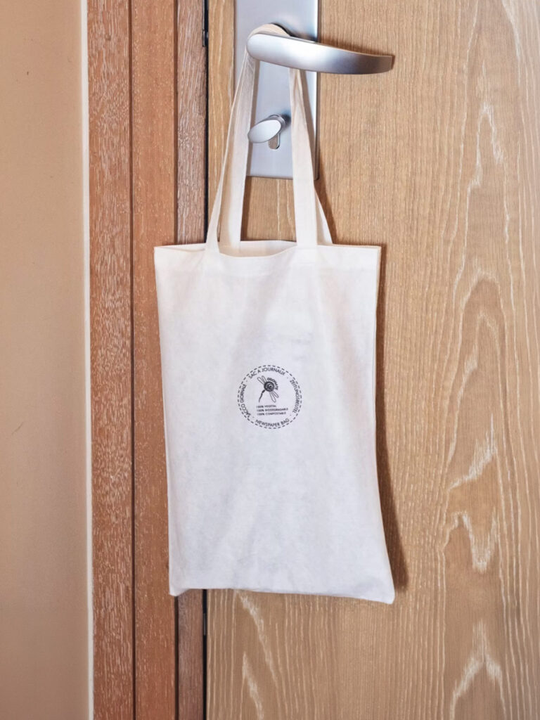 Newspaper Bag with Handles